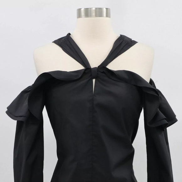 Exquisite J.crew off-shoulder top excellent condition black - Picture 2 of 6